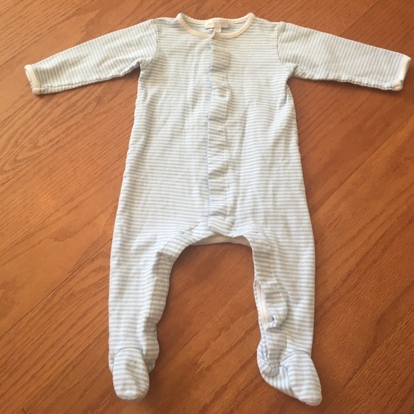 Magnolia Baby Baby Boy Batter Up Long Pajamas Blue